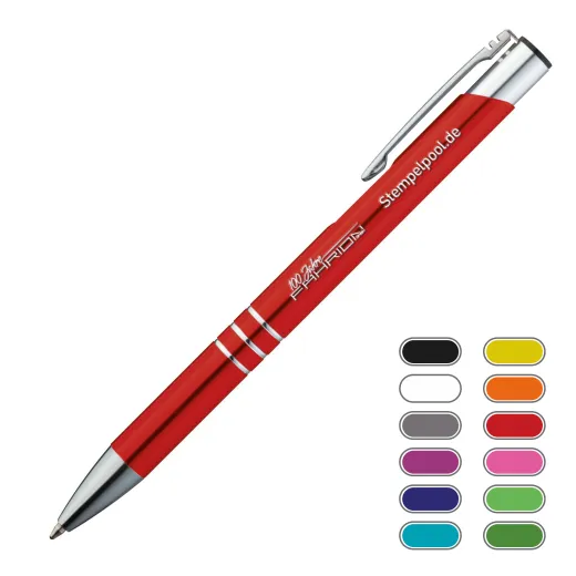 Kugelschreiber Metallic - 25 Stück
