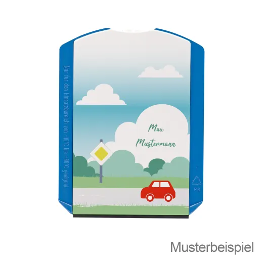 Parkscheibe mit Eiskratzer - 10 Stück