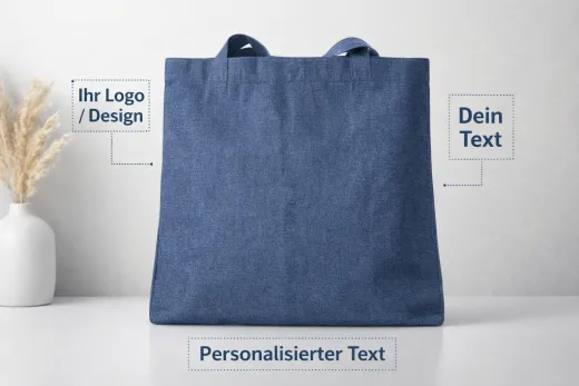 Shopping Bag „Heavyweight Woven Shopper“ inkl. Personalisierung