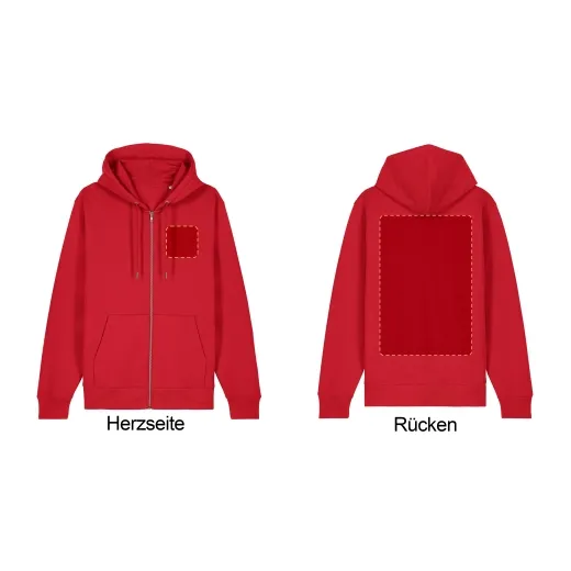 Unisex Zip-Hoodie inkl. Druck – Cultivator 2.0 (Stanley/Stella)