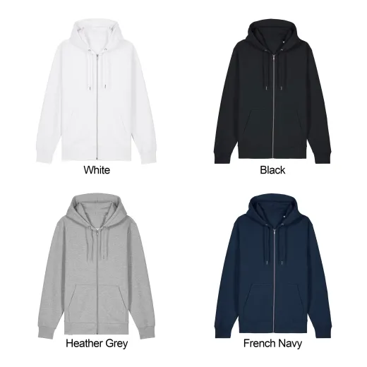 Unisex Zip-Hoodie inkl. Druck – Cultivator 2.0 (Stanley/Stella)