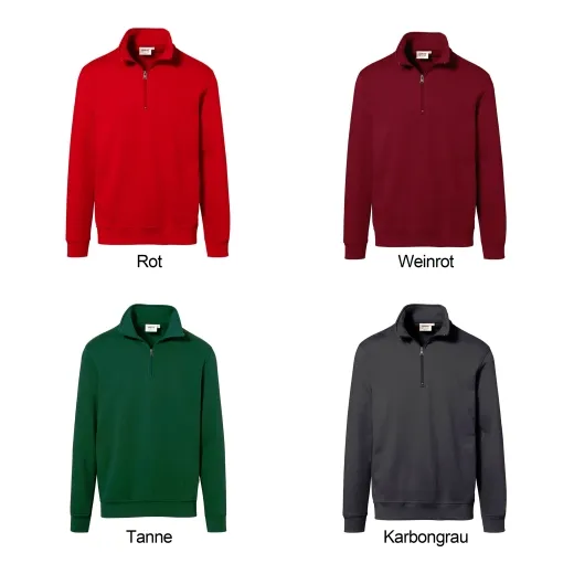 Zip-Sweatshirt inkl. Druck – #451 (Hakro)