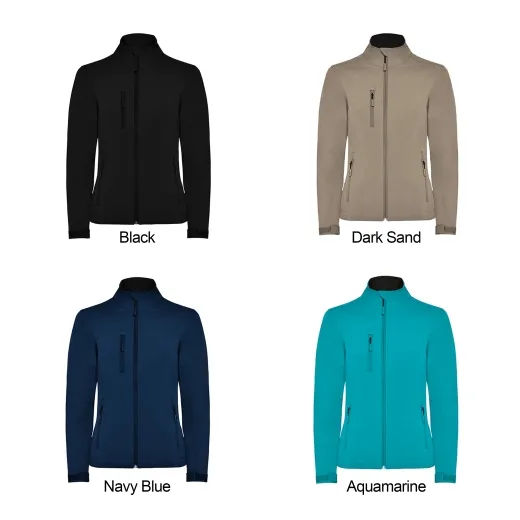 Women´s Nebraska Softshell Jacket inkl. Druck (Roly)