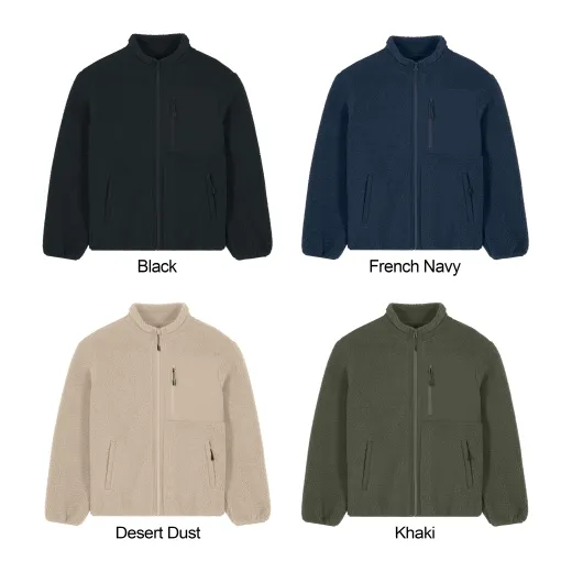 Unisex Sherpajacke inkl. Druck – Brooker (Stanley/Stella)