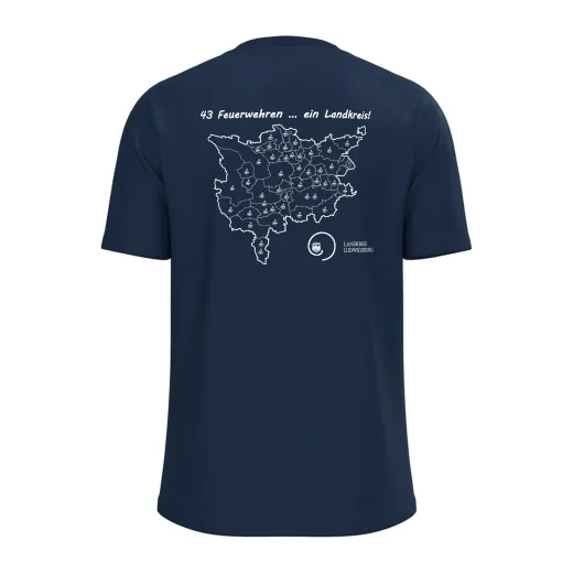 JAKO T-Shirt One Cotton - Marine