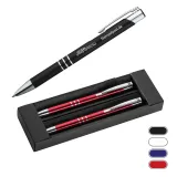 Schreibset mit Kugelschreiber und Druckbleistift inkl. Gravur