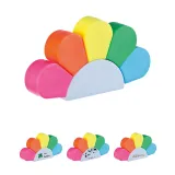 Textmarkerblume - 10 Stück