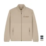 Unisex Fleecejacke inkl. Druck – Trekker (Stanley Stella)