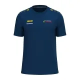 JAKO T-Shirt One Cotton - Navy/Citro