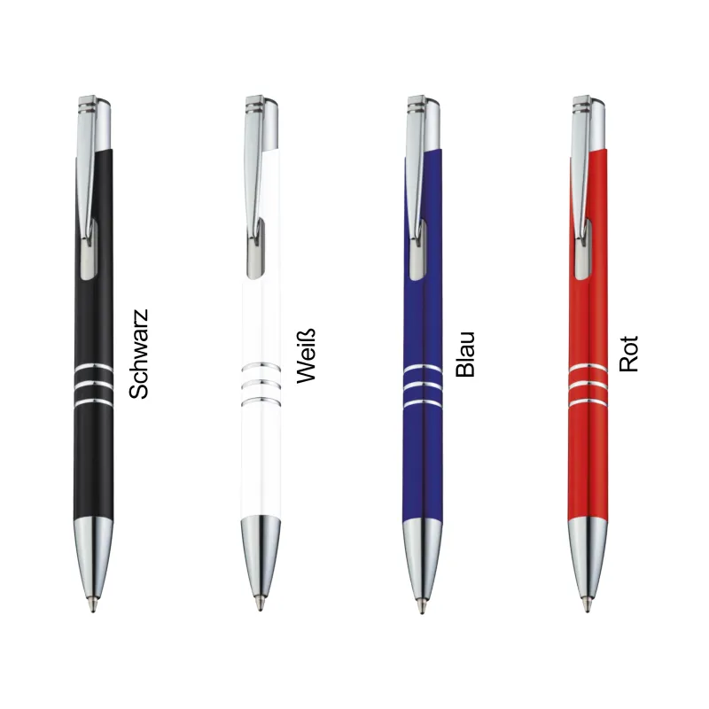 Schreibset mit Kugelschreiber und Druckbleistift - 10 Stück