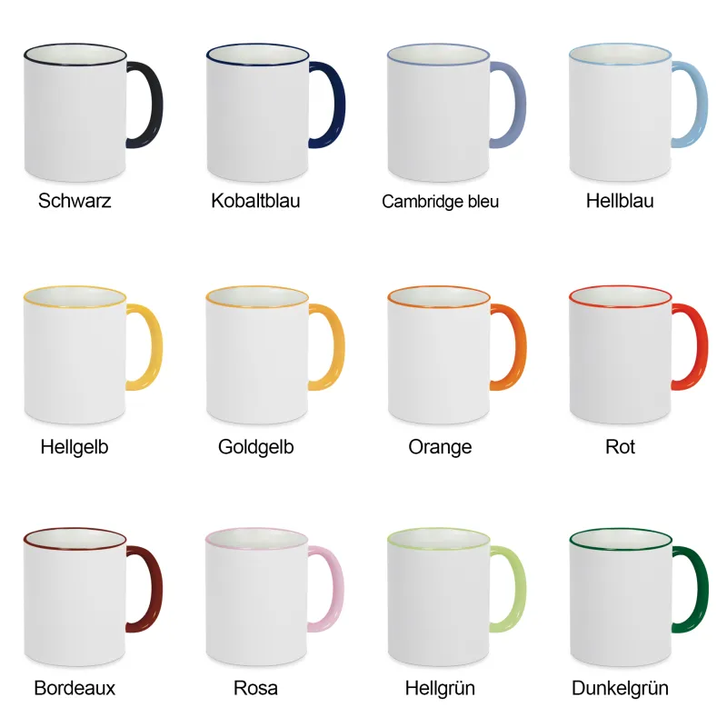 Tasse Rim & Handle - 12 Stück