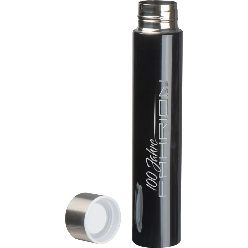 Isolierkanne Edelstahl Schwarz/ Weiß 310 ml - 10 Stück