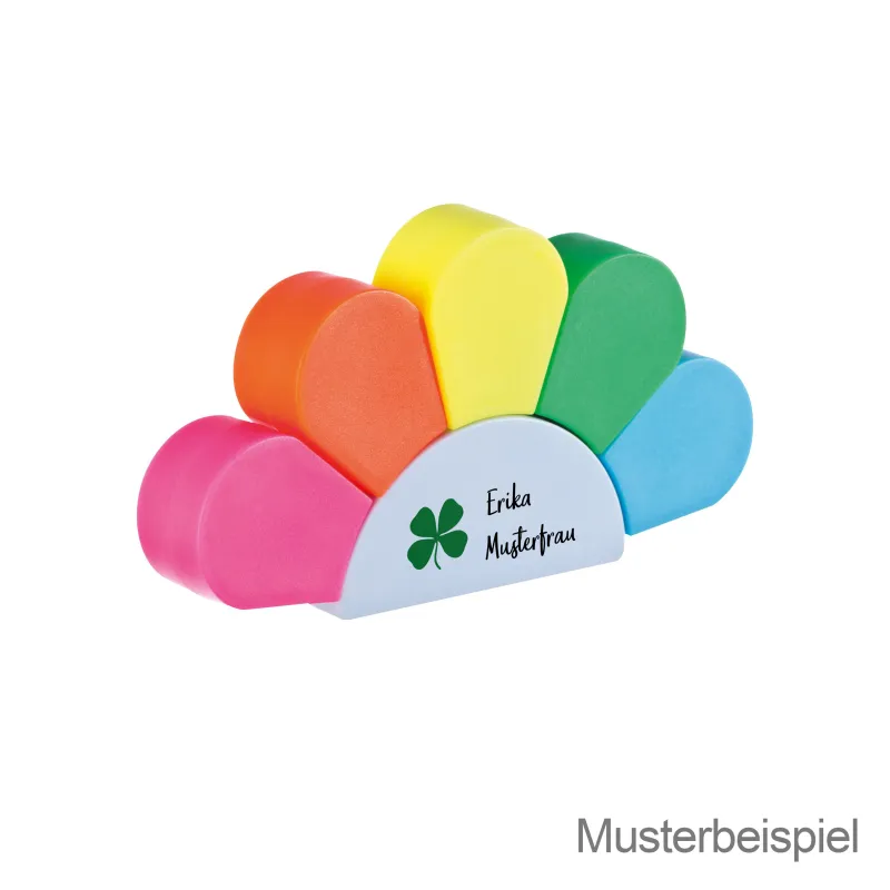 Textmarkerblume - 10 Stück