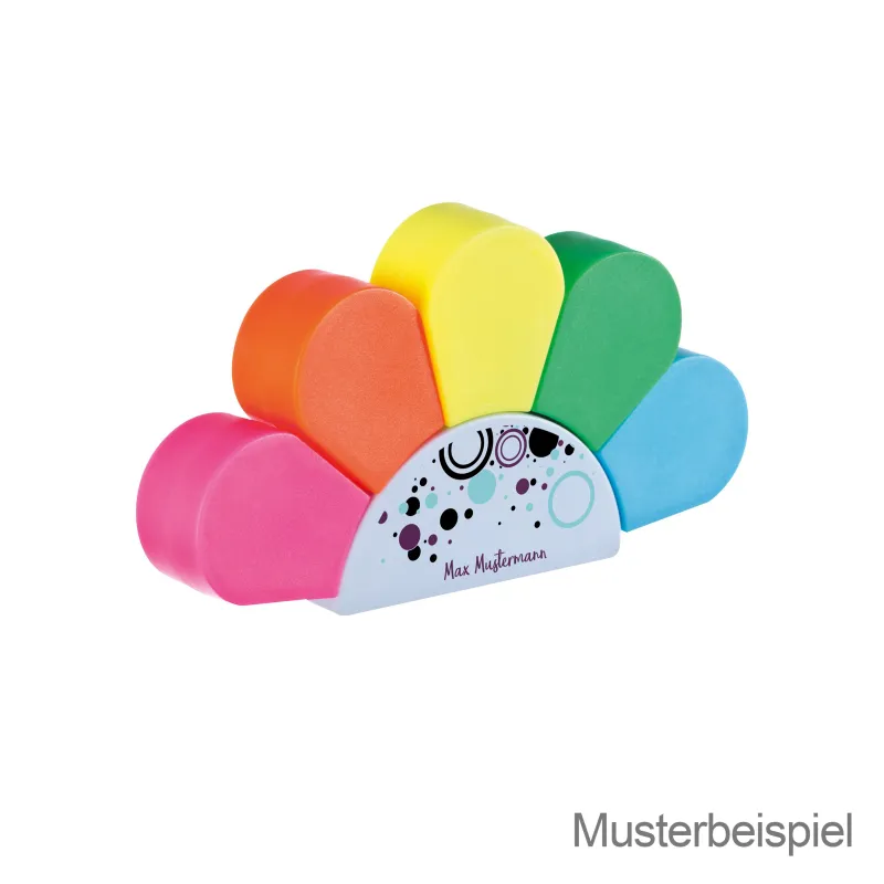 Textmarkerblume - 10 Stück