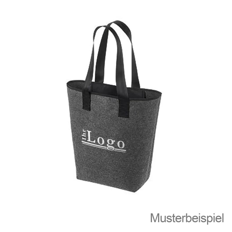 Shoppertasche aus Filz - 10 Stück