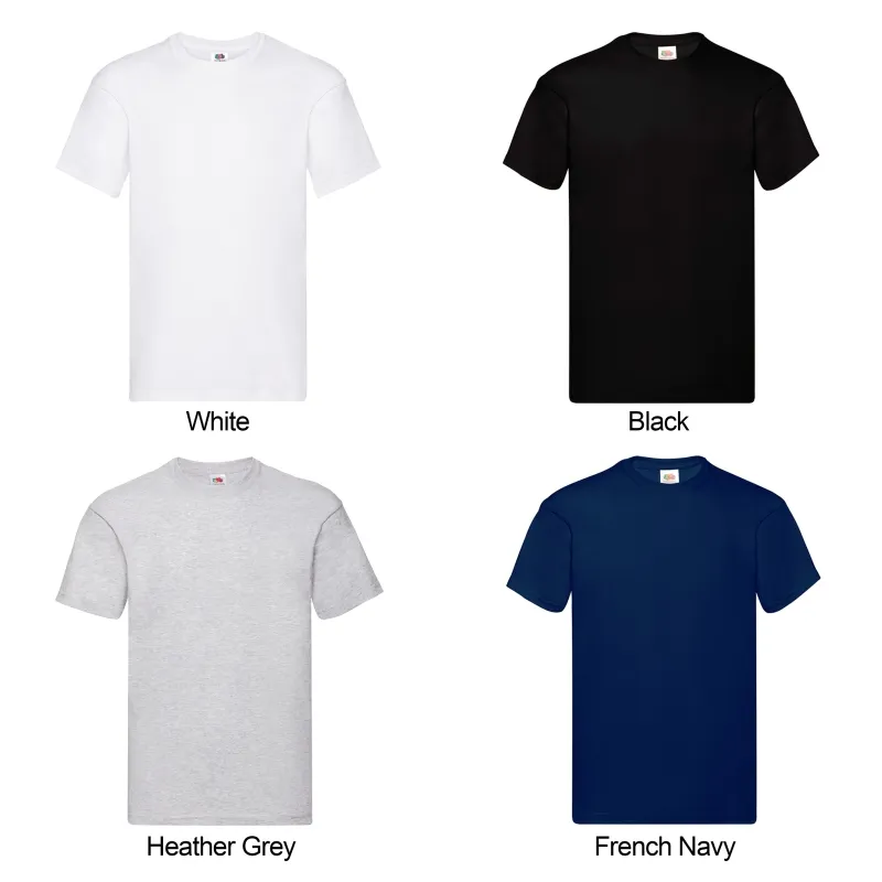 Herren T-Shirt inkl. Druck - Heavy Cotton (Fruit of the Loom)