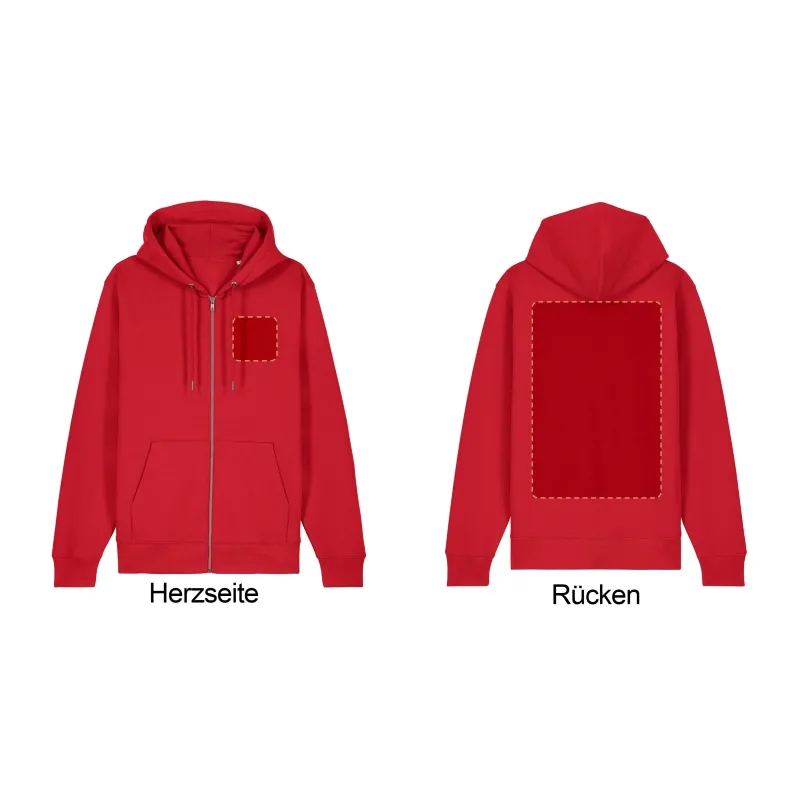 Unisex Zip-Hoodie inkl. Druck – Cultivator 2.0 (Stanley/Stella)