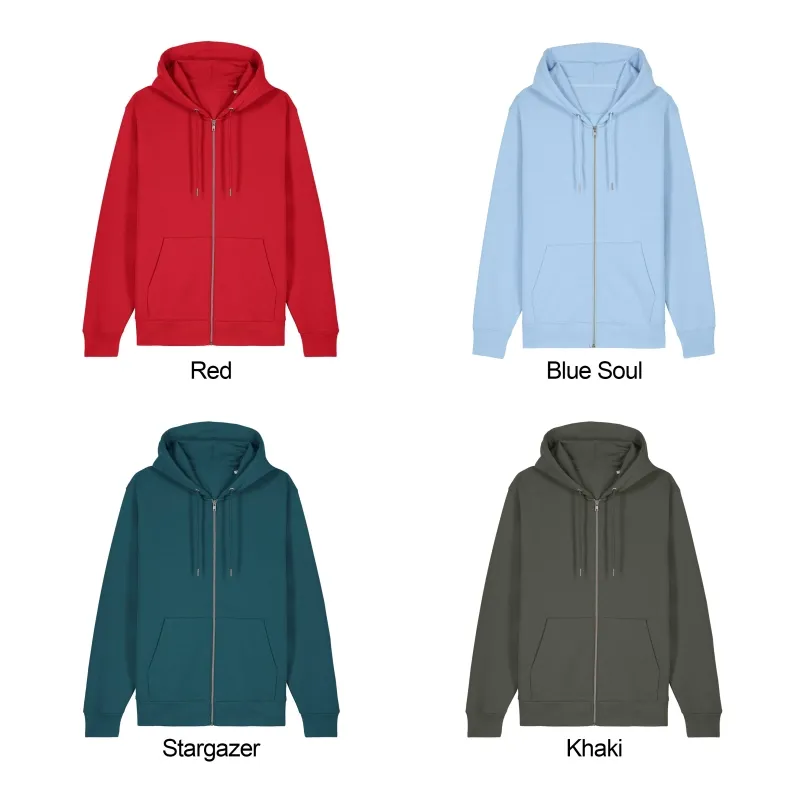 Unisex Zip-Hoodie inkl. Druck – Cultivator 2.0 (Stanley/Stella)