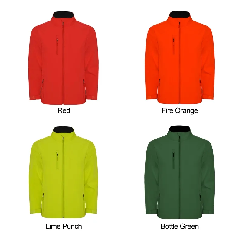 Men´s Nebraska Softshell Jacket inkl. Druck (Roly)