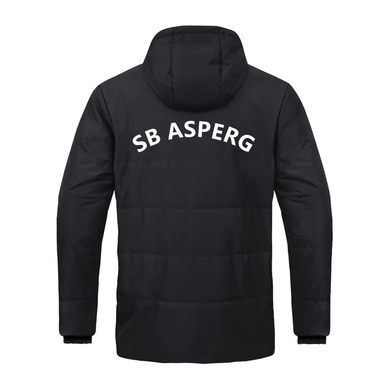 JAKO Coachjacke One mit Kapuze - Schwarz