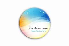 Button Ø 50 mm mit Magnetverschluss – personalisiert
